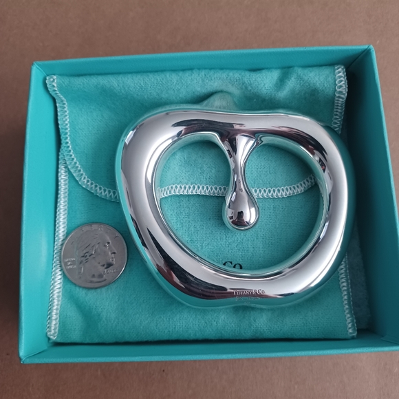 Vintage Tiffany & Co Sterling Silver Apple Baby Rattle - Picture 4 of 8